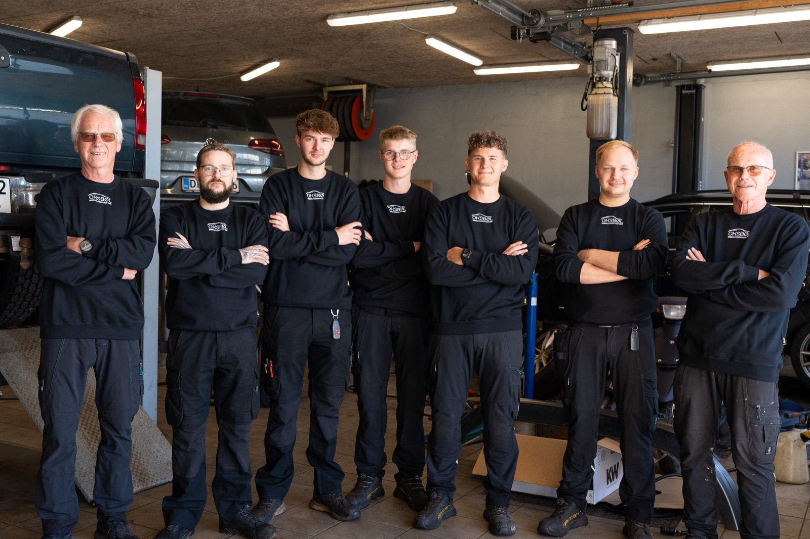 Holdet hos Oksbøl Autoservice